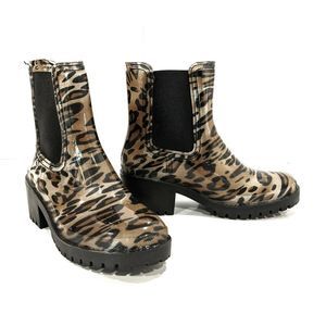 Catherine Malandrino Rabita Rain Boot Leopard 8